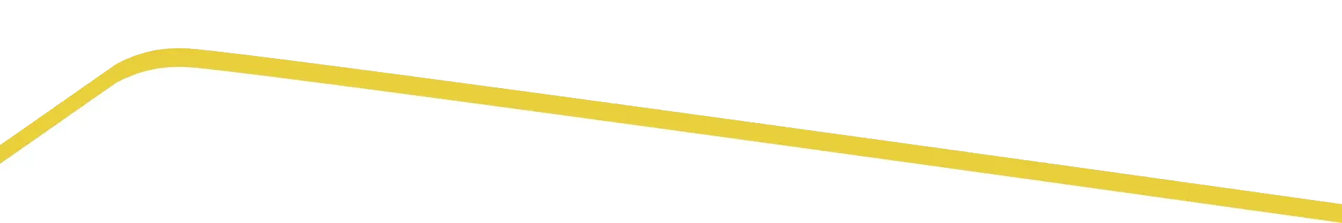 Diagonal yellow line separating black and white areas in the image.